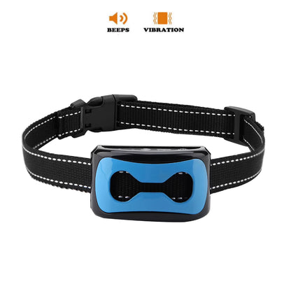 Pet Dog anti Barking Device USB Electric Ultrasonic Dogs Training Collar Dog Stop Barking Vibration anti Bark Collar Wholesale