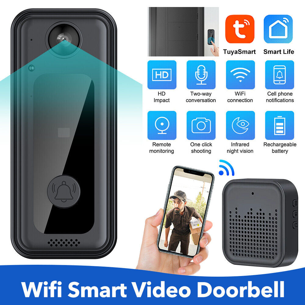 Ring Video Doorbell HD 1080P Wireless Doorbell Advanced Motion Detection Camera