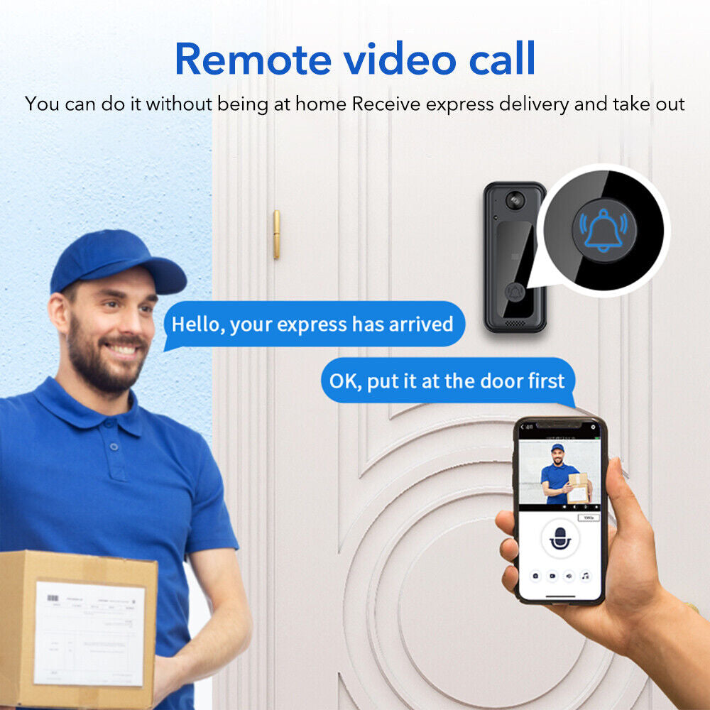 Ring Video Doorbell HD 1080P Wireless Doorbell Advanced Motion Detection Camera