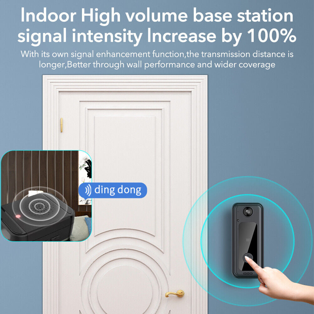 Ring Video Doorbell HD 1080P Wireless Doorbell Advanced Motion Detection Camera