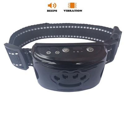 Pet Dog anti Barking Device USB Electric Ultrasonic Dogs Training Collar Dog Stop Barking Vibration anti Bark Collar Wholesale