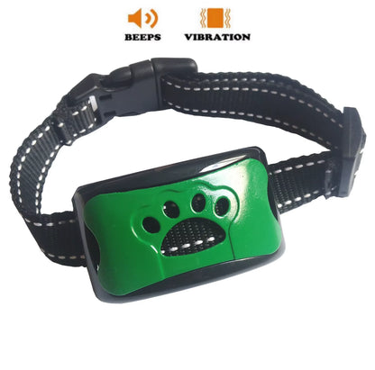 Pet Dog anti Barking Device USB Electric Ultrasonic Dogs Training Collar Dog Stop Barking Vibration anti Bark Collar Wholesale