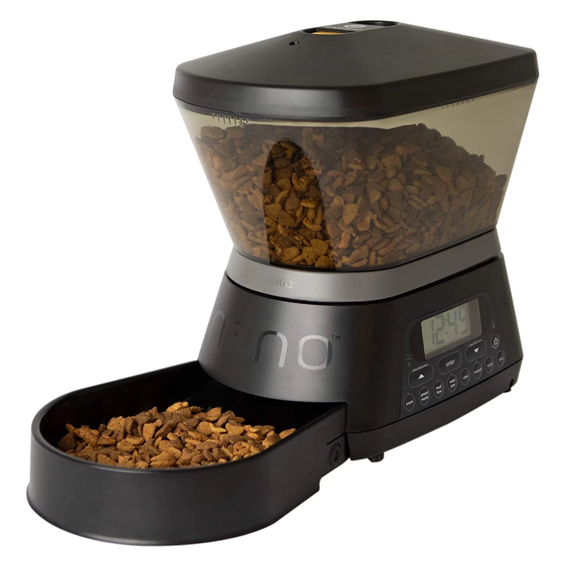 Nano Programmable Automatic Cat and Dog Pet Feeder, Holds 7.5 Pounds