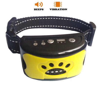 Pet Dog anti Barking Device USB Electric Ultrasonic Dogs Training Collar Dog Stop Barking Vibration anti Bark Collar Wholesale